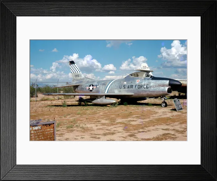 Framed Print : North American F-86L Sabre 53-965 Framed Print : North American F-86L Sabre 53-965