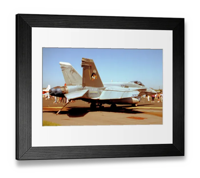 Framed Print : McDonnell Douglas F - A-18C Hornet 163444 Framed Print : McDonnell Douglas F - A-18C Hornet 163444