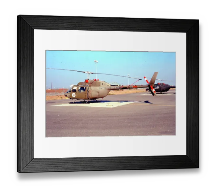 Framed Print : Bell OH-58A Kiowa 71-20511 Framed Print : Bell OH-58A Kiowa 71-20511