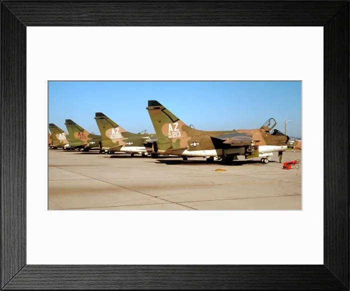 Framed Print : Ling-Temco-Vought A-7D Corsair II 69-6213 Framed Print : Ling-Temco-Vought A-7D Corsair II 69-6213