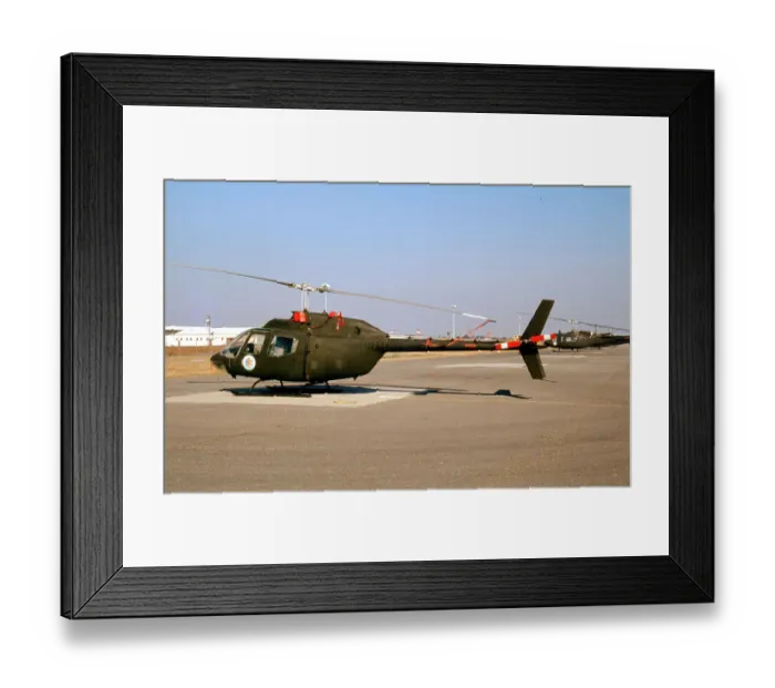 Framed Print : Bell OH-58A Kiowa 71-20512 Framed Print : Bell OH-58A Kiowa 71-20512