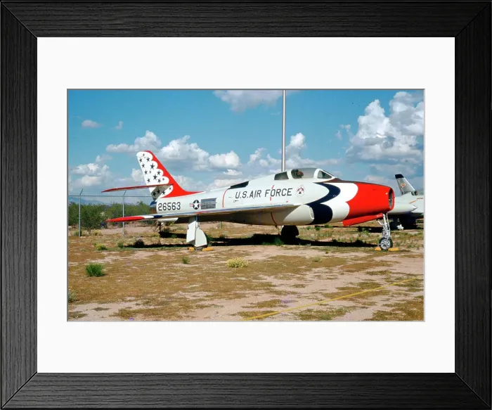 Framed Print : Republic F-84F Thunderstreak 52-6563 Framed Print : Republic F-84F Thunderstreak 52-6563