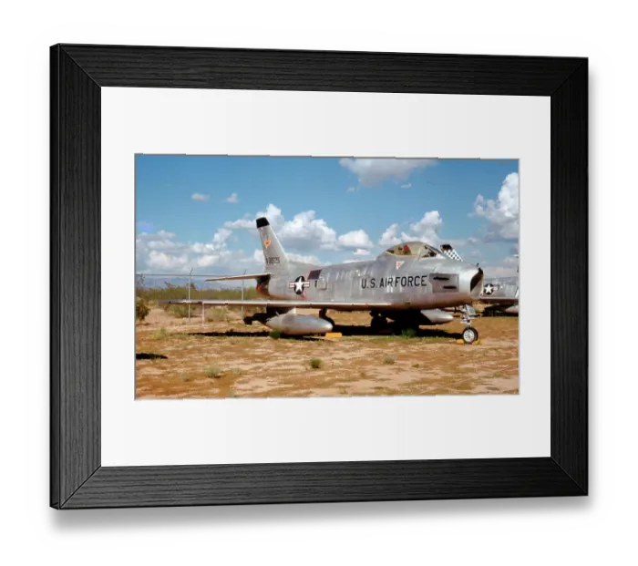 Framed Print : North American F-86H Sabre 53-1525 Framed Print : North American F-86H Sabre 53-1525