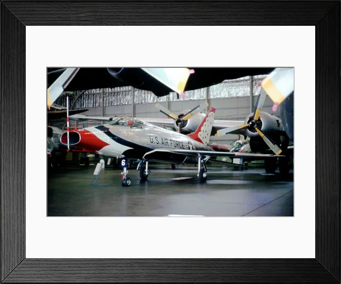 Framed Print : North American F-100D Super Sabre Framed Print : North American F-100D Super Sabre
