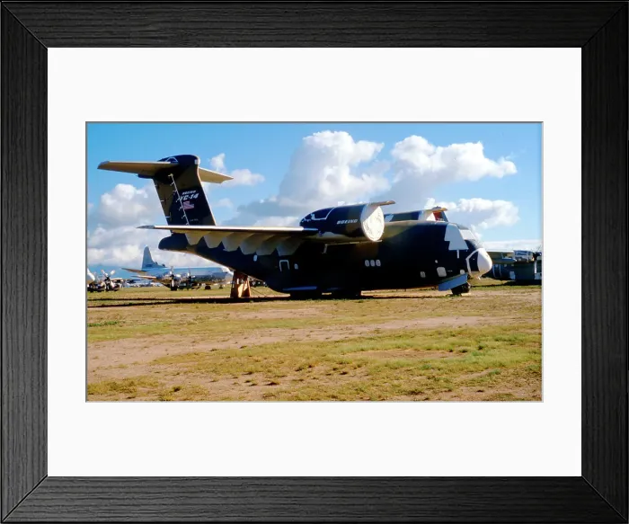 Framed Print : Boeing YC-14 72-01874 - N8740B Framed Print : Boeing YC-14 72-01874 - N8740B
