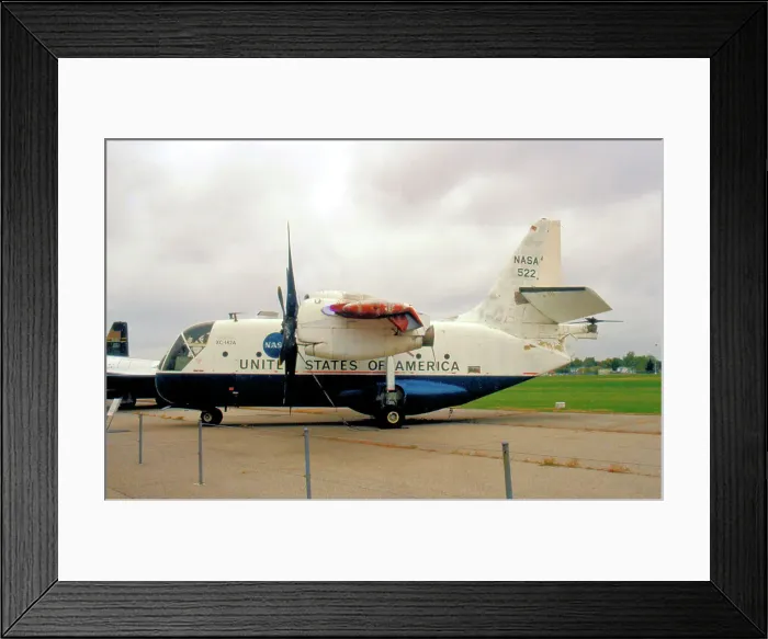 Framed Print : Ling-Temco-Vought XC-142A 62-5924 - NASA 502 Framed Print : Ling-Temco-Vought XC-142A 62-5924 - NASA 502