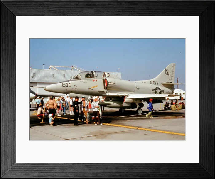 Framed Print : Douglas TA-4F Skyhawk 154338 Framed Print : Douglas TA-4F Skyhawk 154338