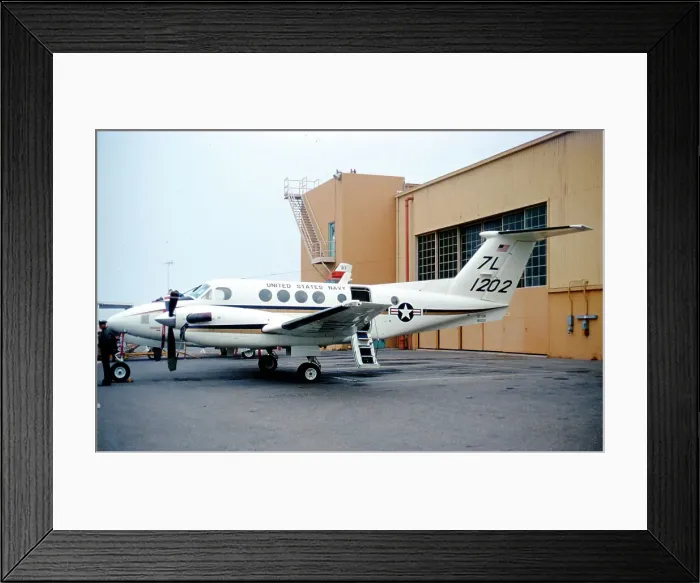 Framed Print : Beech UC-12B Huron 161202 Framed Print : Beech UC-12B Huron 161202