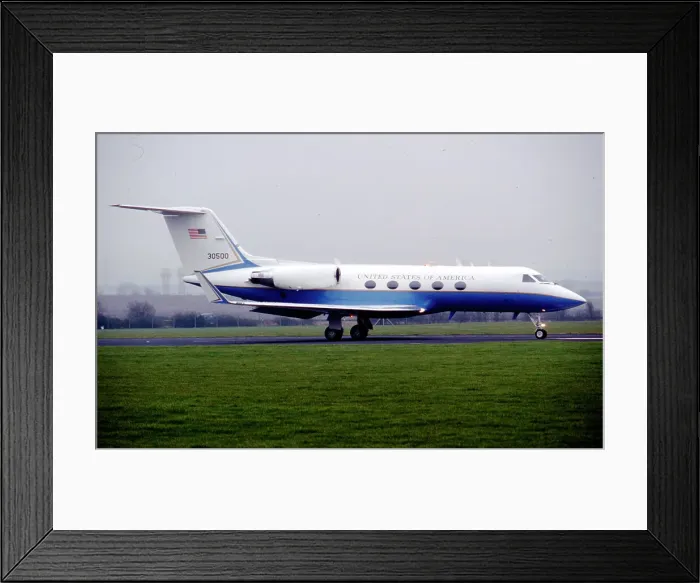Framed Print : Gulfstream C-20A 83-0500 Framed Print : Gulfstream C-20A 83-0500