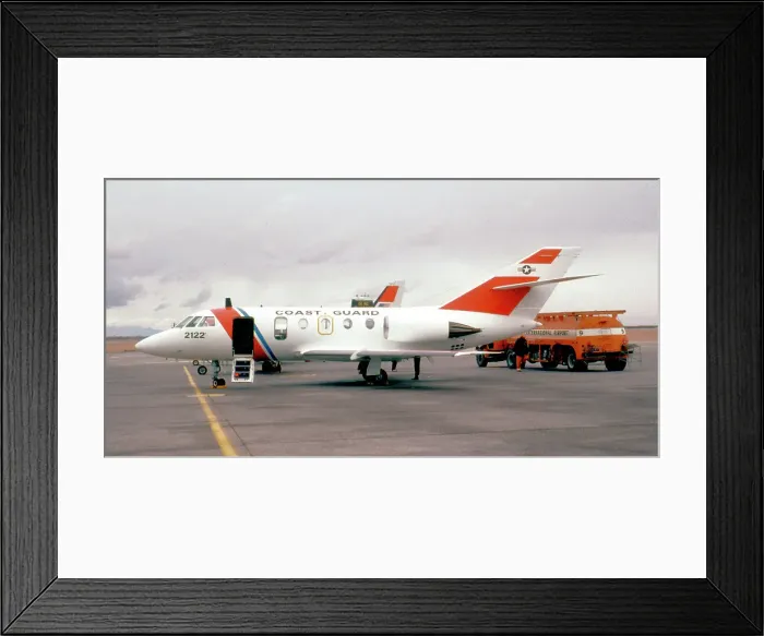 Framed Print : Dassault-Breguet HU-25A Guardian 2122 Framed Print : Dassault-Breguet HU-25A Guardian 2122