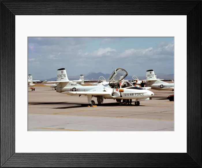 Framed Print : Cessna T-37A 56-3576 Framed Print : Cessna T-37A 56-3576