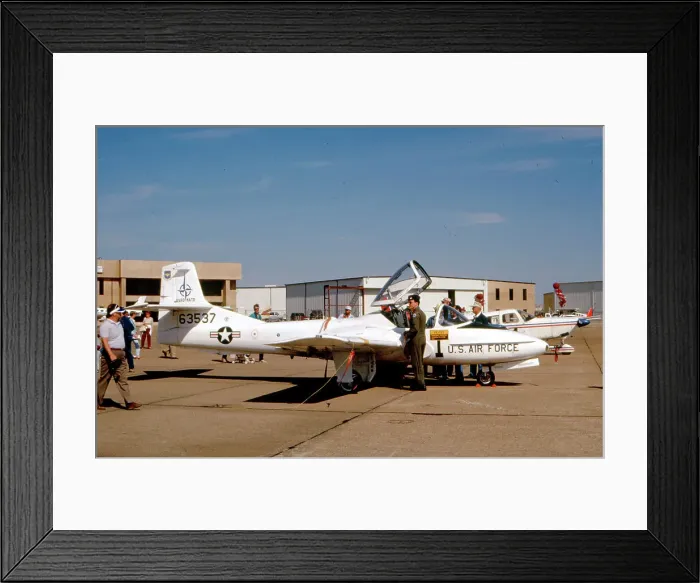 Framed Print : Cessna T-37B 56-3537 Framed Print : Cessna T-37B 56-3537