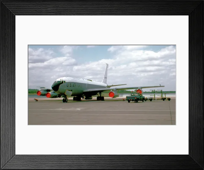 Framed Print : Boeing EC-135J 63-8048