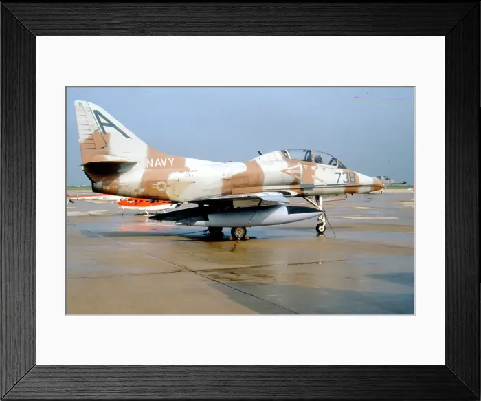 Framed Print : Douglas TA-4J Skyhawk 153672 Framed Print : Douglas TA-4J Skyhawk 153672