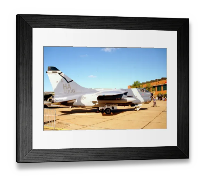Framed Print : Ling-Temco-Vought A-7D Corsair II 70-1008 Framed Print : Ling-Temco-Vought A-7D Corsair II 70-1008