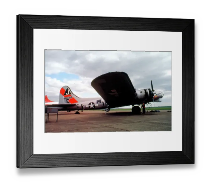 Framed Print : Boeing ETB-17G Flying Fortress G-BEDF - 44-85784 Framed Print : Boeing ETB-17G Flying Fortress G-BEDF - 44-85784