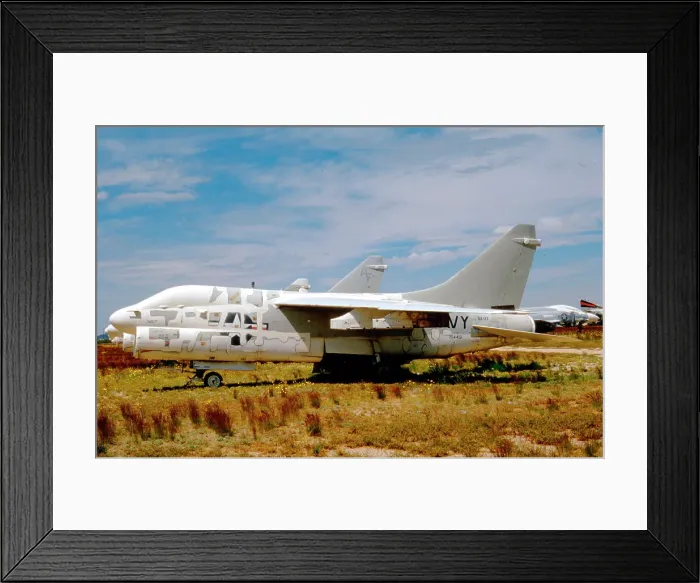Framed Print : Ling-Temco-Vought A-7B Corsair II 154451 Framed Print : Ling-Temco-Vought A-7B Corsair II 154451