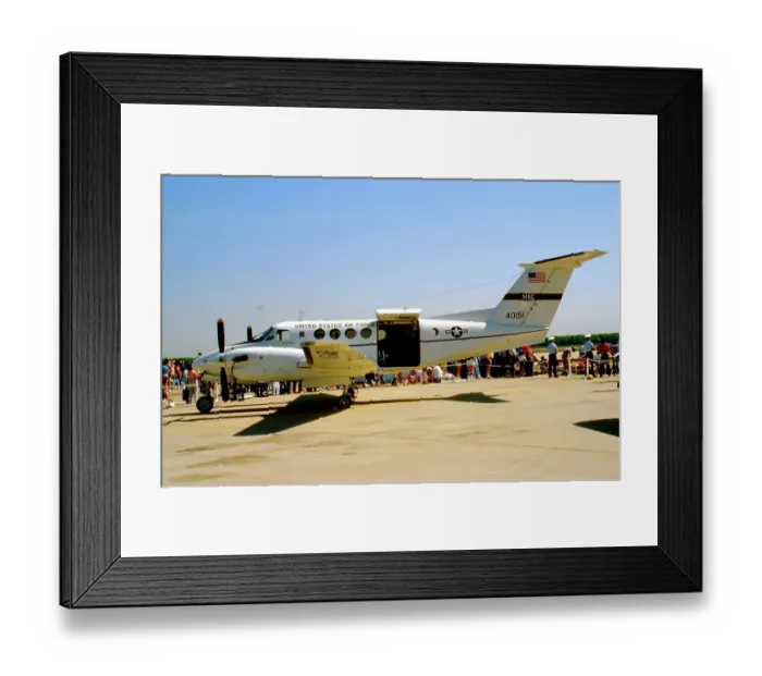 Framed Print : Beech C-12F Huron 84-00151