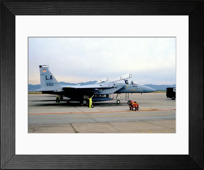 Framed Print : McDonnell Douglas F-15A Eagle 76-069