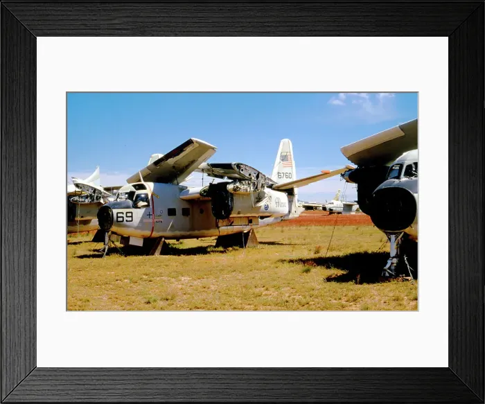 Framed Print : Grumman C-1A Trader 136760 Framed Print : Grumman C-1A Trader 136760