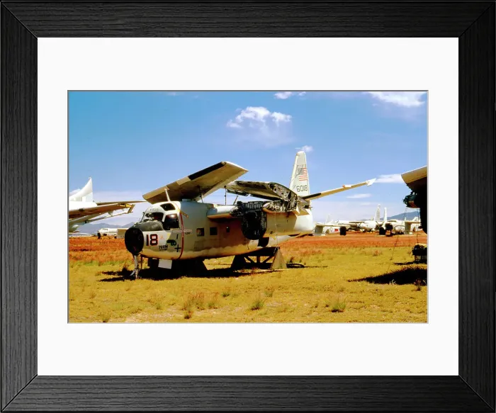 Framed Print : Grumman C-1A Trader 146018 Framed Print : Grumman C-1A Trader 146018
