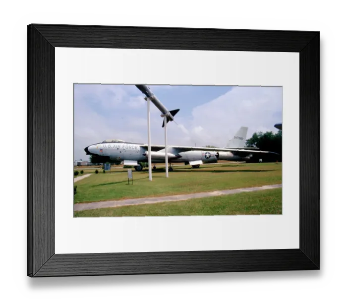 Framed Print : Boeing NTB-47B-20-BW Stratojet 50-0062 Framed Print : Boeing NTB-47B-20-BW Stratojet 50-0062