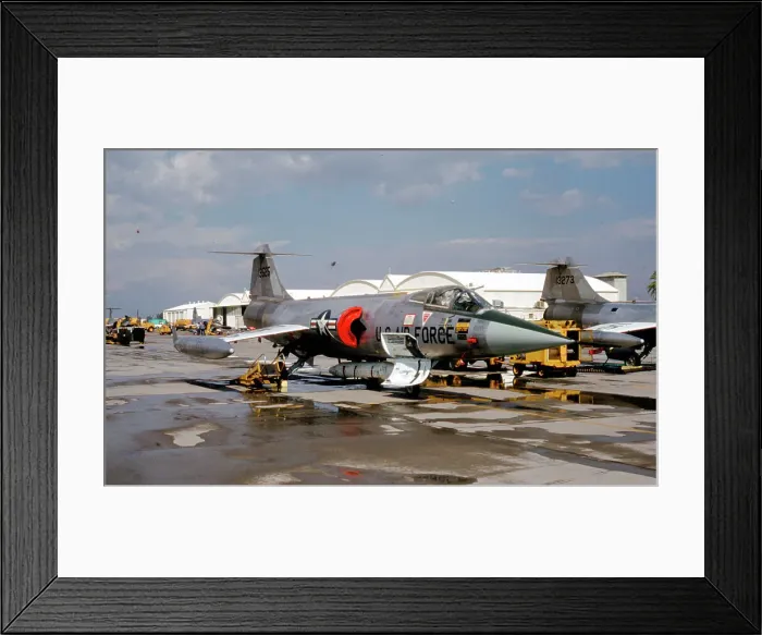 Framed Print : Lockheed F-104G Starfighter 66-13525 - DD+233 Framed Print : Lockheed F-104G Starfighter 66-13525 - DD+233