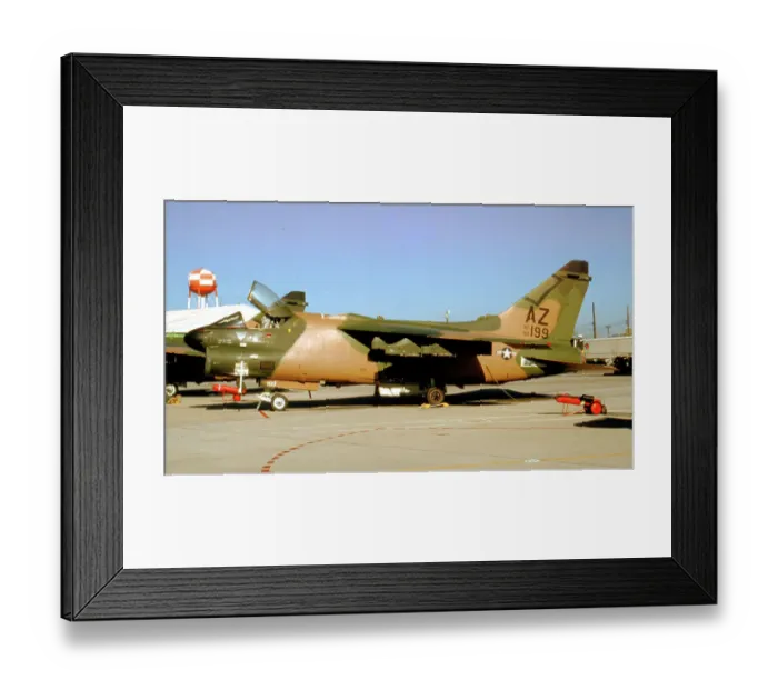 Framed Print : Ling-Temco-Vought A-7D Corsair II 69-6199 Framed Print : Ling-Temco-Vought A-7D Corsair II 69-6199