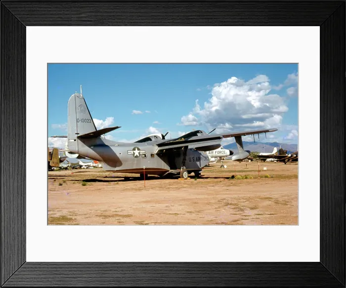 Framed Print : Grumman HU-16B Albatross 51-022 Framed Print : Grumman HU-16B Albatross 51-022
