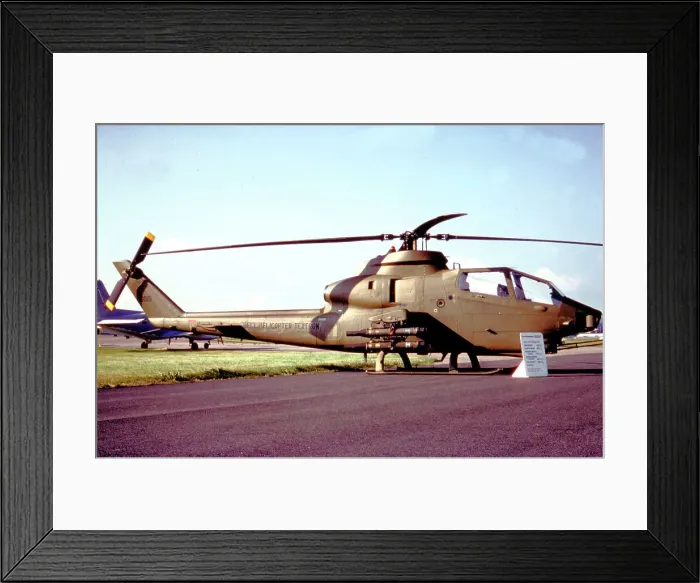 Framed Print : Bell YAH-1S Cobra 70-16019 Framed Print : Bell YAH-1S Cobra 70-16019