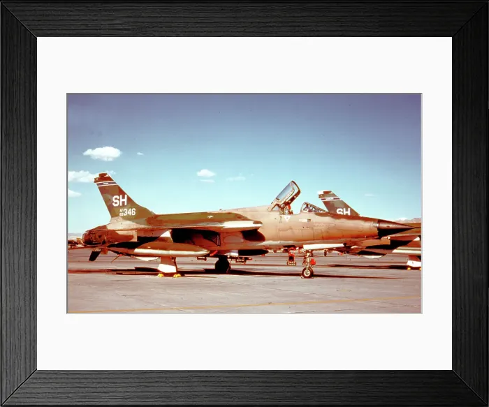 Framed Print : Republic F-105D Thunderchief 62-4346 Framed Print : Republic F-105D Thunderchief 62-4346