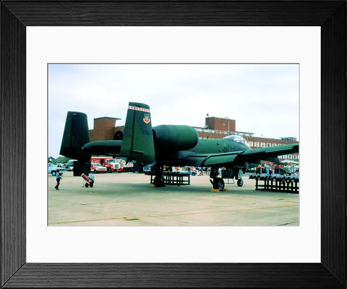 Framed Print : Fairchild Republic A-10A Thunderbolt II 78-0715 Framed Print : Fairchild Republic A-10A Thunderbolt II 78-0715