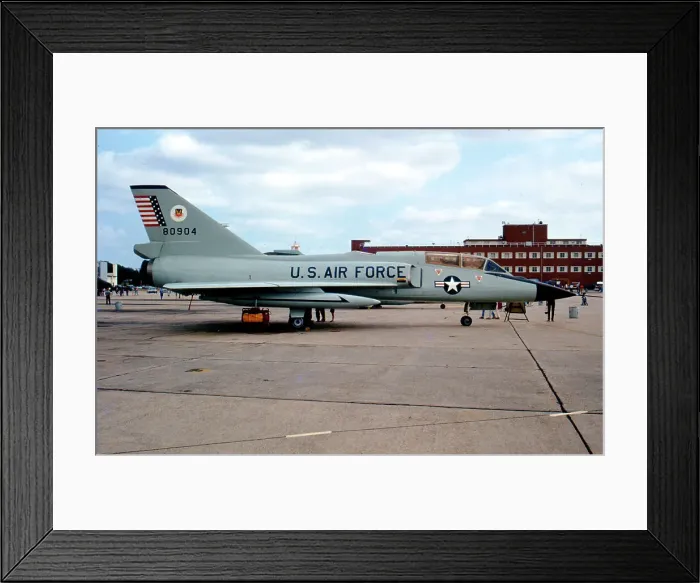 Framed Print : Convair F-106B Delta Dart 58-0904 Framed Print : Convair F-106B Delta Dart 58-0904