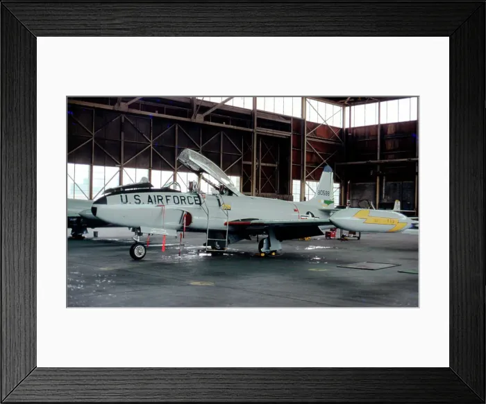 Framed Print : Lockheed T-33A 58-0588 Framed Print : Lockheed T-33A 58-0588