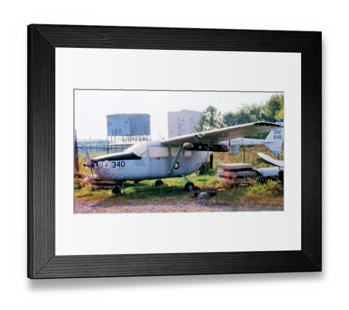 Framed Print : Cessna O-2A Super Skymaster 67-21340 Framed Print : Cessna O-2A Super Skymaster 67-21340