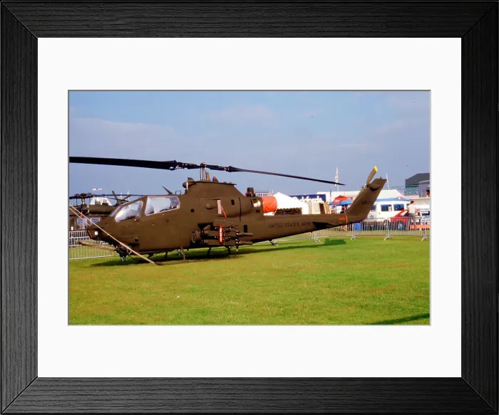 Framed Print : Bell AH-1GF Cobra 67-15450 Framed Print : Bell AH-1GF Cobra 67-15450