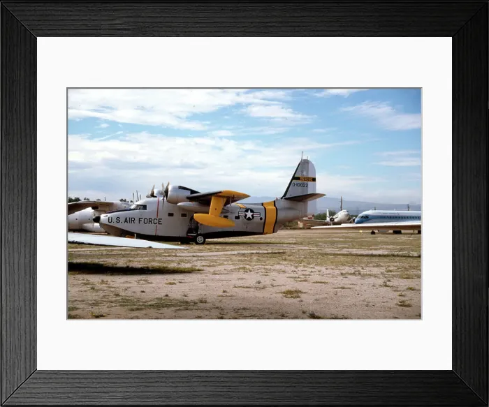 Framed Print : Grumman HU-16B Albatross 51-022 Framed Print : Grumman HU-16B Albatross 51-022