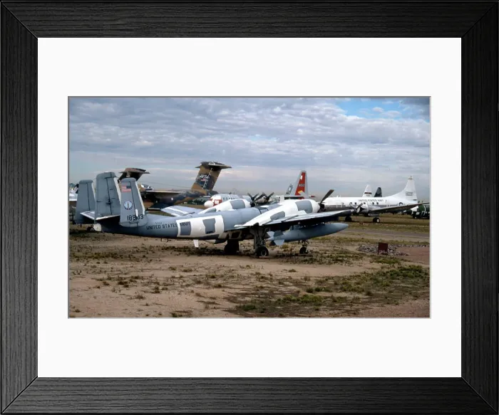Framed Print : Grumman OV-1C Mohawk 67-18903 Framed Print : Grumman OV-1C Mohawk 67-18903