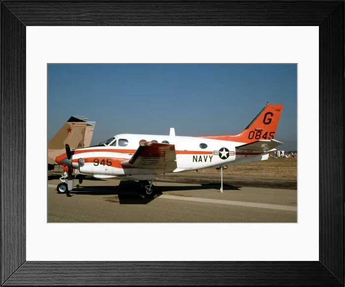 Framed Print : Beech T-44A Pegasus 160845 Framed Print : Beech T-44A Pegasus 160845