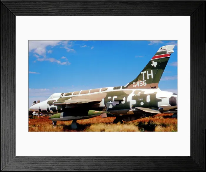 Framed Print : Republic F-105D Thunderchief 60-0455 Framed Print : Republic F-105D Thunderchief 60-0455