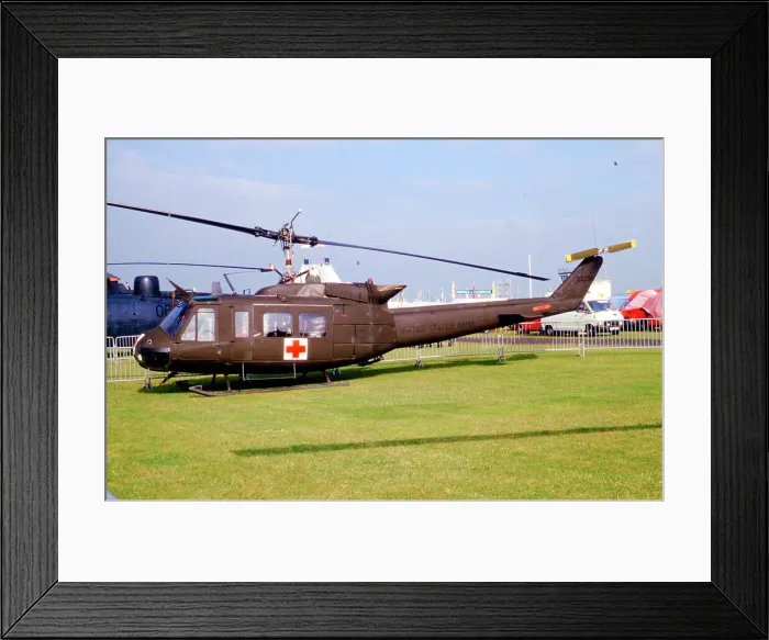 Framed Print : Bell UH-1V iroquois 74-22299 Framed Print : Bell UH-1V iroquois 74-22299