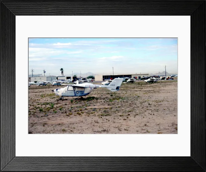 Framed Print : Cessna O-2A Super Skymaster 67-21403 Framed Print : Cessna O-2A Super Skymaster 67-21403