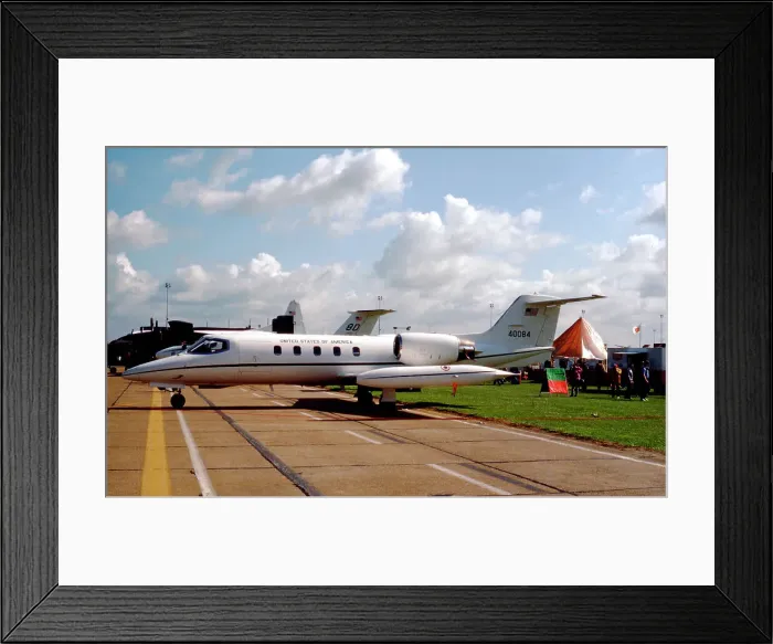 Framed Print : Gates Learjet C-21A 84-0084 Framed Print : Gates Learjet C-21A 84-0084