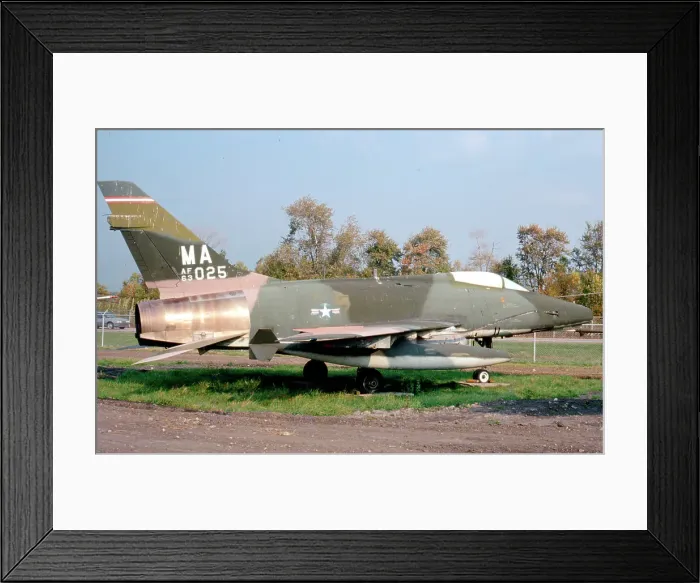Framed Print : North American F-100D Super Sabre 56-3025 Framed Print : North American F-100D Super Sabre 56-3025