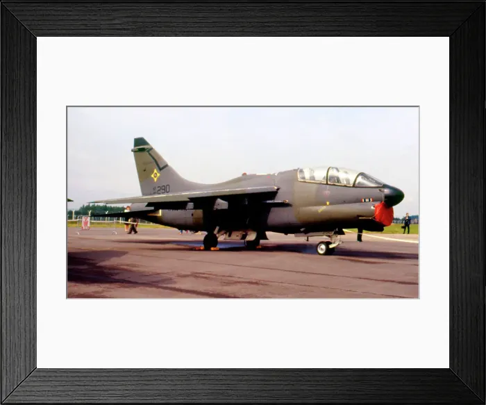 Framed Print : Ling-Temco-Vought A-7K Corsair II 80-0290 Framed Print : Ling-Temco-Vought A-7K Corsair II 80-0290