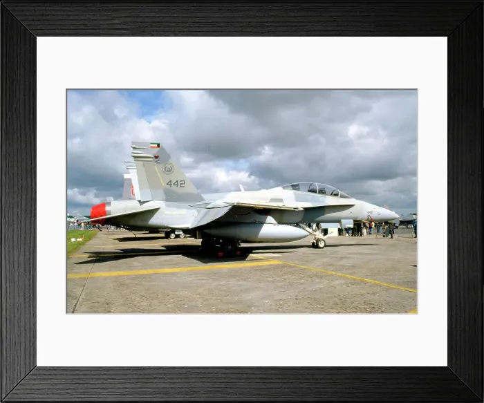 Framed Print : McDonnell Douglas KAF-18D Hornet 442 Framed Print : McDonnell Douglas KAF-18D Hornet 442