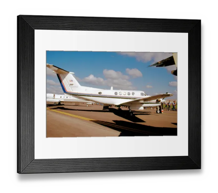 Framed Print : Beech C-12C Huron 76-22550 Framed Print : Beech C-12C Huron 76-22550