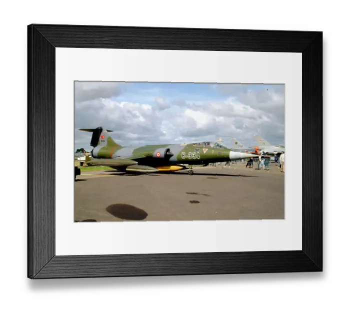 Framed Print : Lockheed F-104G Starfighter 8-334 Framed Print : Lockheed F-104G Starfighter 8-334