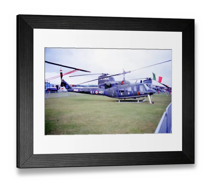 Framed Print : Agusta-Bell AB. 212 MM81117 - E. I. 401 Framed Print : Agusta-Bell AB. 212 MM81117 - E. I. 401