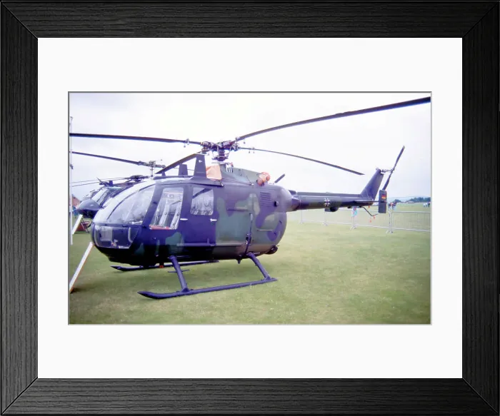 Framed Print : MBB Bo. 105M 80+53 Framed Print : MBB Bo. 105M 80+53